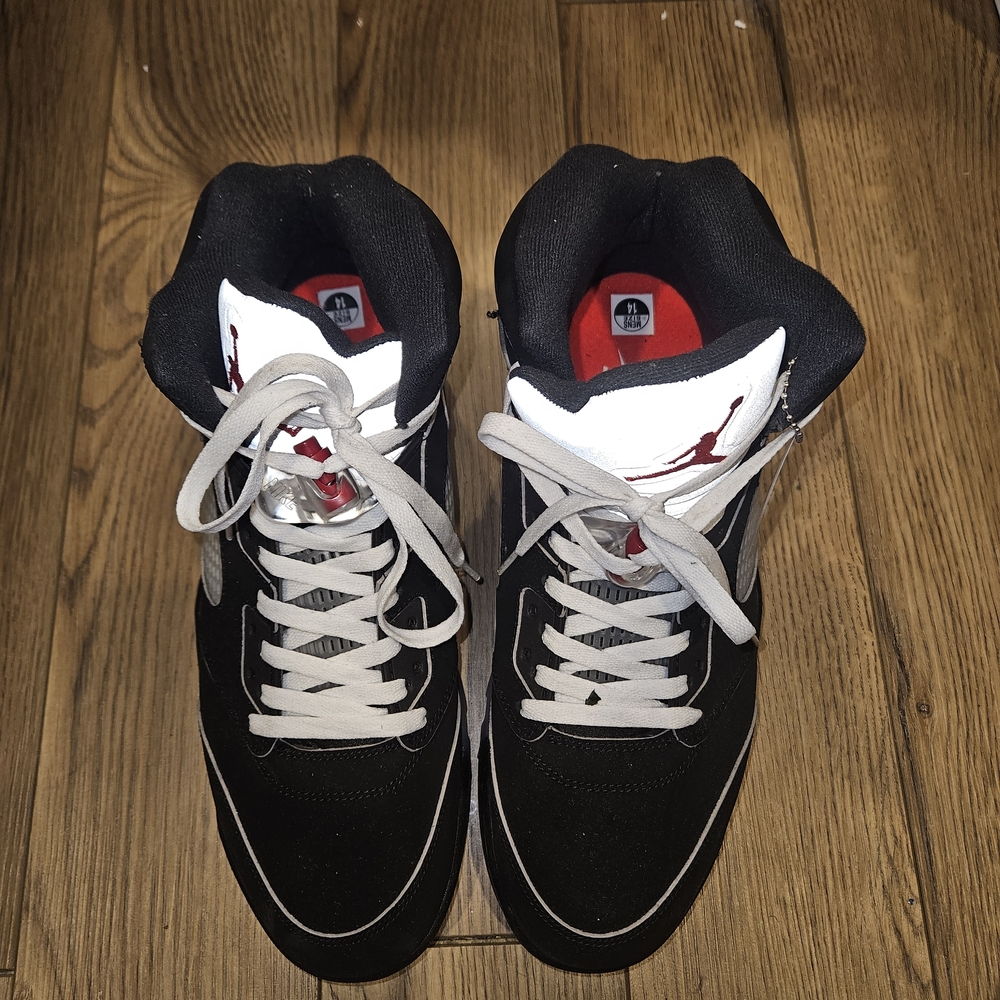 Jordan Black and White Men's Shoes